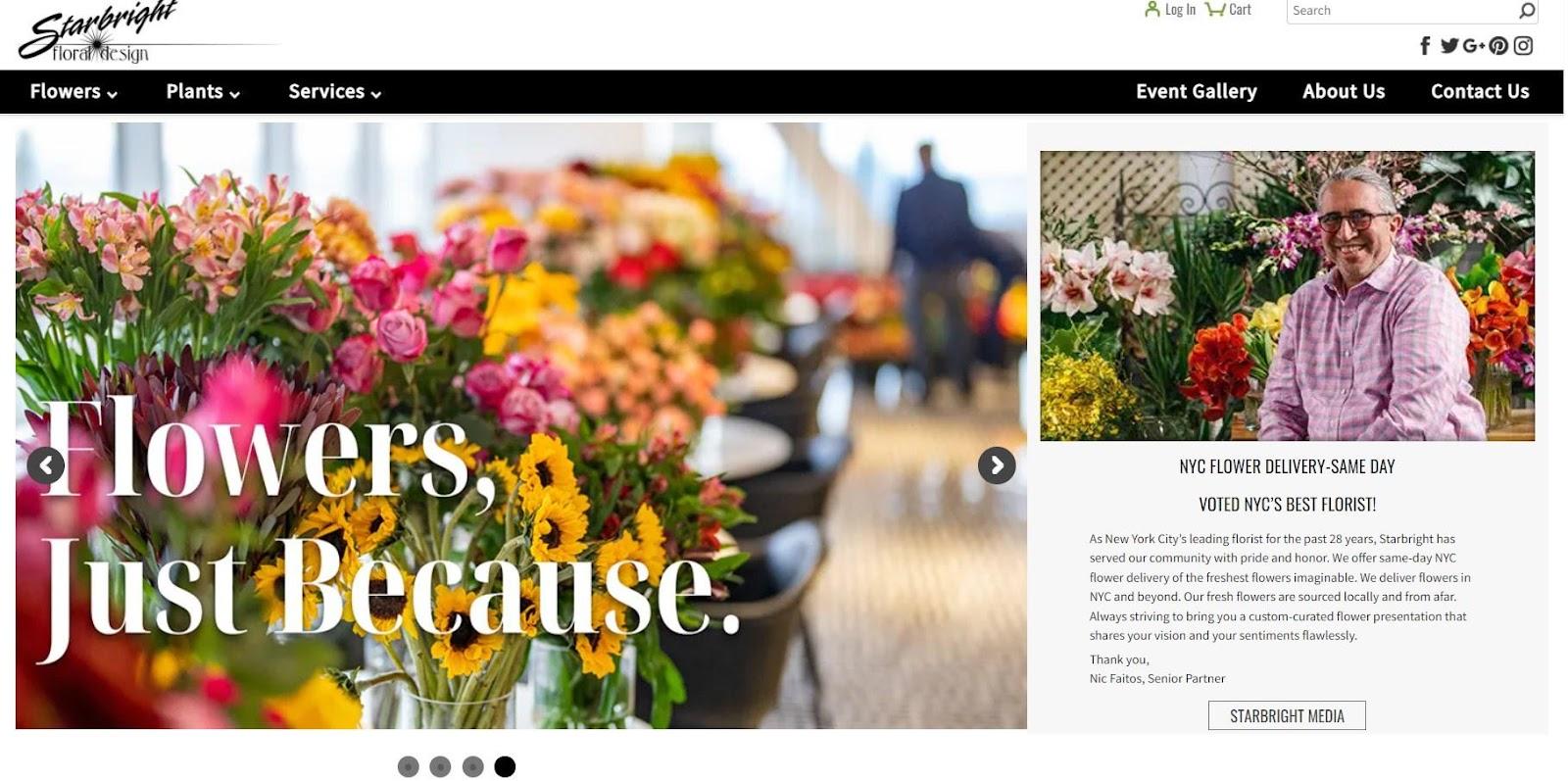 25 Florist site Design Examples We Love [+ How To Make Your Own]